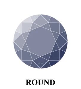 Alta calidad 1mm corte brillante Natural para Topacio Azul suizo facetado piedra preciosa suelta precio de fábrica al por mayor IGI por pieza - Product Image 2