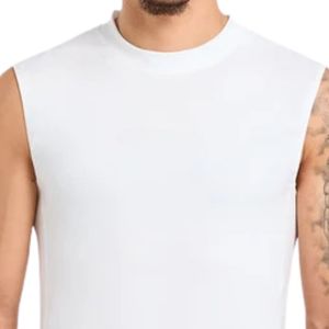 <b>Men</b>’s Casual Sports Tank Top Sleeveless Lightweight Cotton Shirt Breathable Gym <b>Vest</b> Summer <b>Running</b> Workout Fitness Apparel - Product Image 3