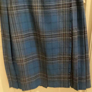 Kilt Escocés Tradicional Clásico 2026, Plisado, Azul Truro Tartan, 100% Lana, Cierre con Hebilla, Falda para Mujer - Product Image 4