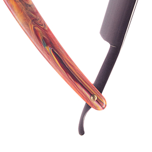 Professional Stainless Steel Straight <b>Razor</b> with Wooden Handle Single Blade Shaving Tool for <b>Men</b> Barber Shop Use - Product Image 5