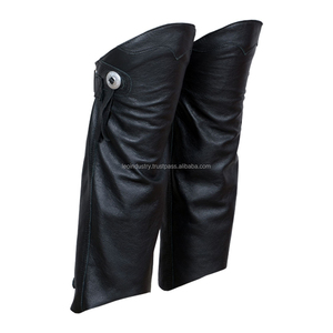 Custom Design Comfortable Western Full Chaps High Quality Genuine Leather Elasticated Horse Riding Chaps Men Custom Made Sizes - Product Image 4