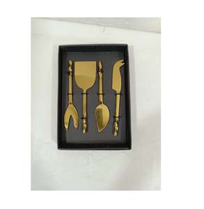 Brass <b>Cheese</b> <b>Set</b> Manufacture Factory Price Excellent <b>Cheese</b> Knife Slicer <b>Set</b> Butter Knives Cutting Tools for Home Giveaways - Product Image 4