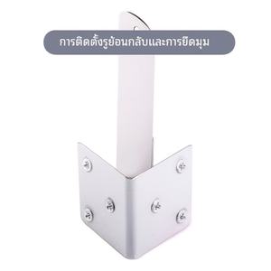 Support d'angle en acier inoxydable à 90 degrés, connecteur de fixation d'étagère à angle droit - Product Image 2