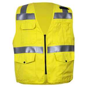 Coated Warm Vest <b>Jacket</b> Customized High Quality <b>Hi</b>-<b>vis</b> Safety Waterproof Windproof Pu High Reflective Water Proof for Men - Product Image 1