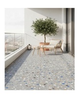 Azulejos de Porcelana Flexibles Tipo Terrazo, Venta al por Mayor a Bajo Precio, 600x600mm, Acabado Mate, Vitrificados, Diseño Costero, Resistentes al Calor, de Fábrica en Gujarat