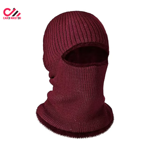 หมวกไหมพรมถักแบบสั่งทำพิเศษ ระบายอากาศได้ดี  แบบคลุมหน้า  3 รู  สำหรับเล่นสกี  สำหรับผู้ชายและผู้หญิง  แบบ unisex - Product Image 4