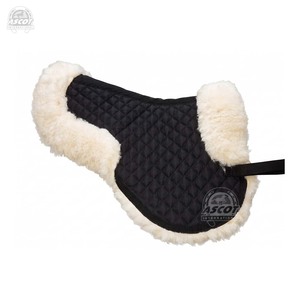 OEM ODM English Horse Saddle Pad <b>Fur</b> Breathable Low MOQ Custom Designed Pads for Dressage Jumping Training Competition Riding - Product Image 1