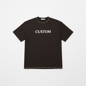 Camiseta de Verano al por Mayor para Hombre y Mujer, Personalizada, 100% Algodón, Estampada, Tallas Grandes, Tejida, Ecológica - Product Image 4