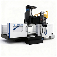Machine CNC verticale de haute précision HH850, broche à entraînement direct, configuration Fanuc Oi MF Plus