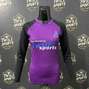 Rashguard personnalisé à manches longues pour hommes, personnalisable, BJJ MMA No-Gi Jiu Jitsu, t-shirt de compression en spandex/polyester, séchage rapide - Product Image 3