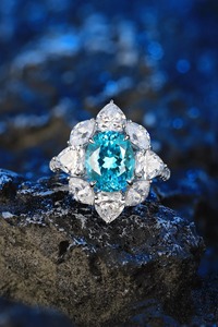 Premium 925 Sterling <b>Silver</b> <b>Eternity</b> <b>Ring</b>, Sparkling Wedding and Anniversary Jewelry Diamond <b>Rings</b> - Product Image 2