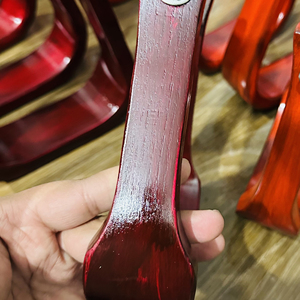Estribos Rústicos de Madera Resistente para Montar a Caballo, Diseño Personalizable, Color a Elección, Soportes de Silla de Montar de Madera Maciza de Alta Calidad, Hechos a Mano - Product Image 3