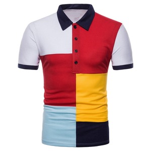 Polo tricoté à manches courtes pour homme, col rabattu, fin et décontracté, idéal pour l'été et le golf, personnalisable - Product Image 6