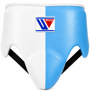 Protège-guêtres de boxe en cuir véritable blanc avec impression sérigraphiée argentée, toutes saisons - Product Image 2