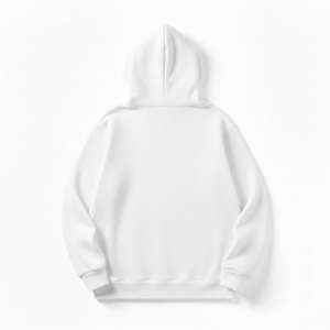 Sweat-shirt à capuche personnalisé avec logo, couleur unie, en polaire douce, style streetwear moderne unisexe - Product Image 5