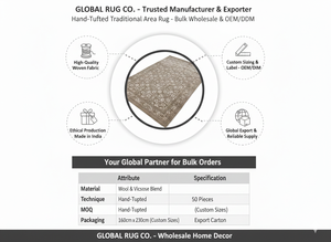 Tapis d'intérieur tissé à motif floral traditionnel pour salon, chambre à coucher, revêtement textile décoratif pour la maison - Product Image 6