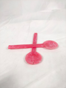 Juego de Cubiertos para Ensalada de Resina 100% Hechos a Mano, Ecológicos y de Lujo para Uso en el Hogar y Hoteles, Incluye Cucharas para Servir Ensalada, Ligeros - Product Image 6