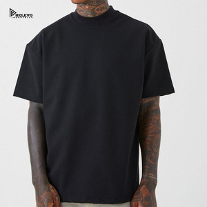 Camiseta de Algodón Lisa Personalizada para Hombre, 220g, Suave, Transpirable, Informal, Cómoda, para Verano, Suministro al por Mayor, Ropa de Alta Calidad - Product Image 4