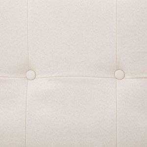 Divano letto bracciolo in tessuto color crema - Product Image 4