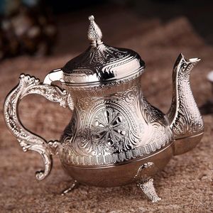 Arabic coffee <b>pot</b> Moroccan teapot vintage <b>tea</b> server luxury teapot decorative teapot handcrafted metal teapot antique style - Product Image 4