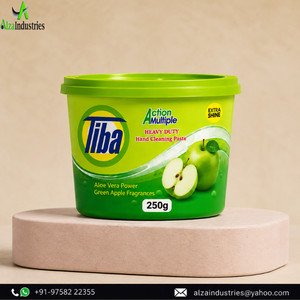 Pâte à vaisselle Premium Pomme Verte 250g Pot Nettoyant Cuisine Ultra-Puissant Dégraissant Formule Aloès Vera |   Entretien quotidien de la vaisselle - Product Image 3