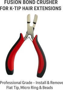 Pince de retrait pour extensions capillaires à kératine, fixation forte, en acier inoxydable de qualité chirurgicale, élimine efficacement les micro-anneaux de kératine, noire - Product Image 6