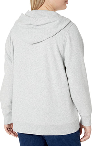 Sudadera con Capucha Corta de Moda Personalizada al por Mayor para Mujer, de Forro Polar Suave, Manga Media, Ecológica, Estilo Urbano de Invierno, Oversize - Product Image 3