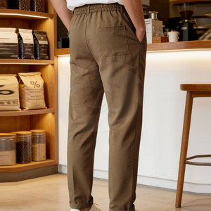 Pantalones de Hombre de Lujo, Estilo Formal para Negocios, Corte Recto, Uso Profesional, Duraderos y Suaves - Product Image 4