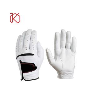 Gant de golf GripPro tout temps confort durable en cuir véritable coupe précise protection UV mains avec logo personnalisé - Product Image 1