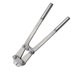 Cortador de Varillas Ortopédicas de Grado Quirúrgico, de Doble Acción, Acabado Mate, Ajustable, de Acero Inoxidable, Herramienta para Cortar Alambre Óseo - Product Image 1