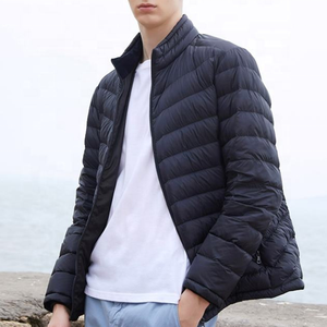 Poids léger noir urbain mode hommes nouveau Style pas cher garder au chaud mâle court manteaux d'hiver bouffant doudoune veste extérieure - Product Image 5