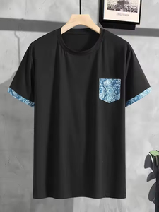 Camiseta de Hombre Beefy-t Pocket, Tejido de Punto 100% Algodón, de Corte Holgado, Secado Rápido, Corte Completo - Product Image 3
