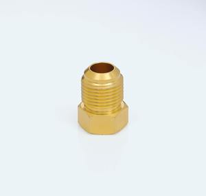 Tapón de Latón Reforzado de 3/8 Pulgadas con Rosca UNF 5/8-18, Clasificación de 700 PSI para Sistemas HVAC e Hidráulicos, Hecho en India - Product Image 2