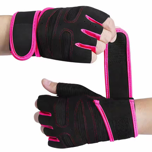 Professional Weight Lifting Gym <b>Gloves</b> Anti Slip Palm Workout <b>Gloves</b> Breathable Fitness Training <b>Gloves</b> OEM ODM Available - Product Image 4