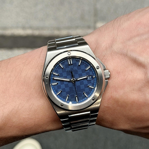 A Factory Designer Stainless Steel Simple Mechanical <b>Watch</b> Sapphire Crystal Automatic 40mm Daily Gift Men Calendar luxury <b>Watch</b> - Product Image 1