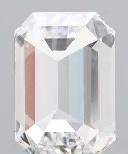 เพชรทรงเอเมอรัลด์สี D ความสะอาด VVS2 ขัดเงาอย่างดี ผลิตในห้องปฏิบัติการ ได้รับการรับรองจาก IGI สำหรับงานออกแบบเครื่องประดับระดับพรีเมียม - Product Image 2