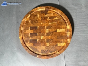 Tabla de Cortar Rectangular de Madera de Teca de Alta Calidad, 1.5 cm de Grosor, Ecológica, Sostenible, Apta para Lavavajillas, Thanh - Product Image 3