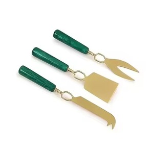 Contemporary <b>Cheese</b> <b>Knife</b> <b>Set</b> Stainless Steel Dining Accessories for Entertaining Guests - Product Image 1