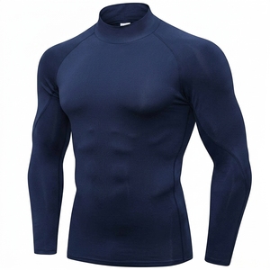 Camiseta Deportiva de Compresión de Manga Larga para Hombre, Ajustada, de Secado Rápido, para Entrenamiento en el Gimnasio - Product Image 5