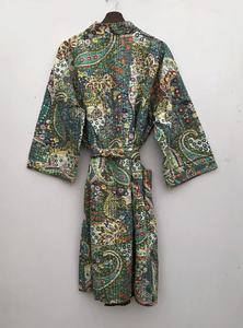 Nouvel arrivage de veste Kantha israélienne en coton Manteau de veste Kantha matelassé Manteau de veste bohème toutes saisons pour femmes - Product Image 6