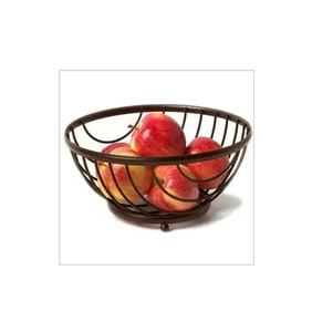 Frutero Metálico de Alta Calidad para Mesa y Cocina, Platos y Tazones Decorativos para Servir, Hermosos - Product Image 1