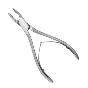 Rongeur à os 1A Mead Rongeur 6,5 pouces à corps arrondi, pointe incurvée robuste, double ressort, instruments chirurgicaux orthopédiques - Product Image 4