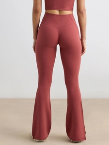 Women's <b>Thermal</b> Oversize Fitness Jogger <b>Pants</b> Soft Comfortable Drawstring Waist Breathable Solid Pattern Made of Spandex/Nylon - Product Image 3