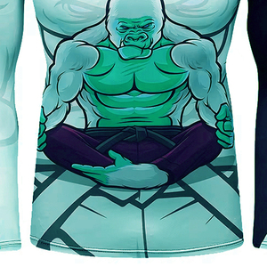 Camiseta Deportiva de Compresión Flexible para BJJ, Camiseta Deportiva Profesional Personalizada para Equipos, Camiseta de Entrenamiento Deportiva de Primera Calidad - Product Image 3
