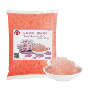 Thé au lait perlé de Taiwan à la fleur de cerisier, gelée à bulles Konjac pour thé à bulles - Product Image 4