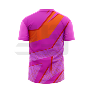 Camiseta de Fútbol Personalizada con Impresión por Transferencia de Calor, 100% Poliéster, Duradera, Transpirable, Absorbe la Humedad, Ropa Deportiva Unisex para Clubes - Product Image 1