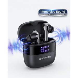 TAGRY-X5 TWS True Wireless for <b>Bluetooth</b> Headphones Wholesale IPX5 Waterproof Earbuds 60H Playback LED Power Display for Sports - Product Image 3