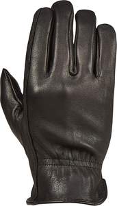 Guantes de Cuero de Piel de Ciervo Negra de Grano Completo para Hombre - Product Image 6