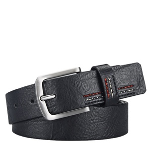 Ceinture en cuir véritable avec boucle en cuivre vintage, design personnalisé, haute qualité, confortable, prix bas, respirante, respectueuse de l'environnement - Product Image 3