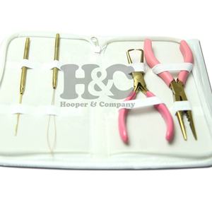 Ofertas Destacadas: Alicates para Extensiones de Cabello de Acero Inoxidable de Grado Quirúrgico, Tijeras Premium para Microperlas, Oferta Especial, Kit de Herramientas para Cabello con Peine y Clip - Product Image 1